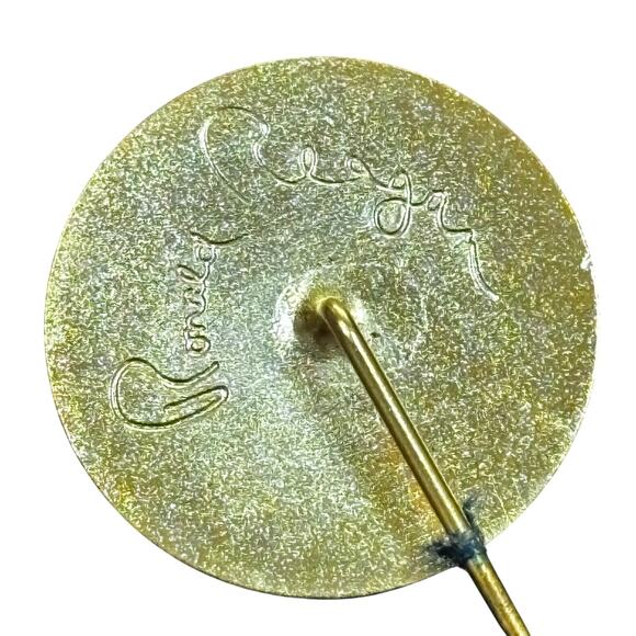 Ronald Reagan Presidential Seal White House Lapel Stick Pin Signed - New in Box - Picture 2 of 3